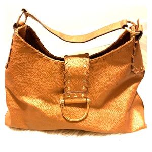 Bronze large boho bag